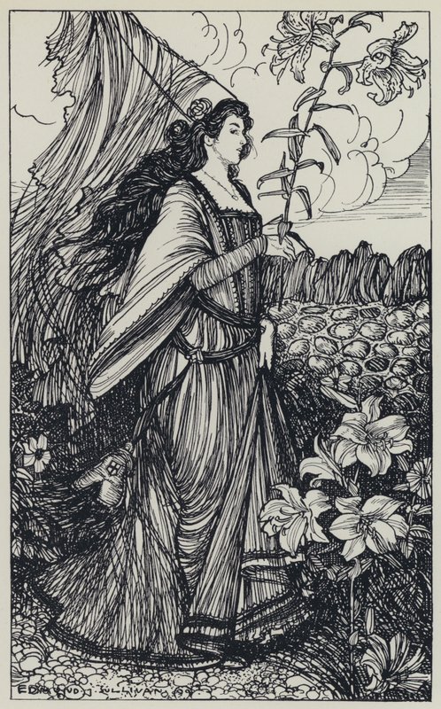 Tennyson, Illustration til A Dream of Fair Women and Other Poems af Edmund Joseph after Sullivan