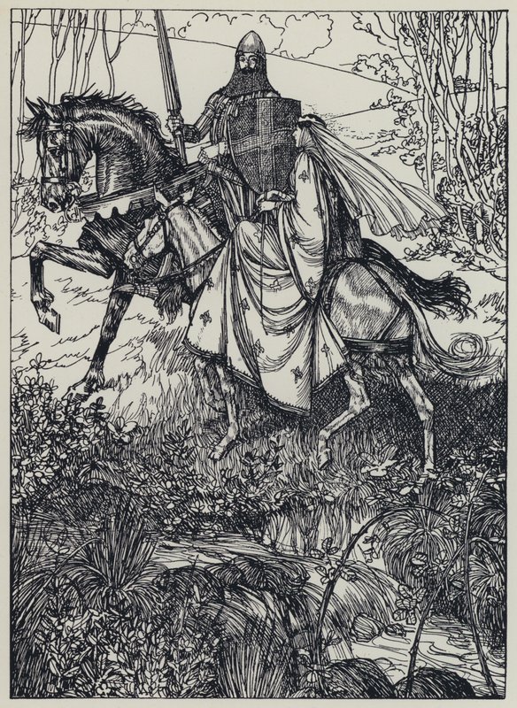 Tennyson, Illustration til A Dream of Fair Women and Other Poems af Edmund Joseph after Sullivan