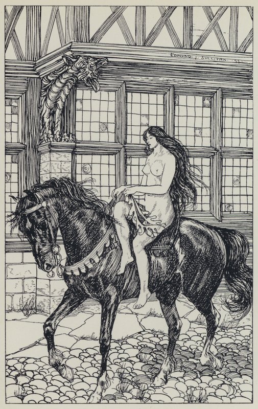 Tennyson, Illustration til A Dream of Fair Women and Other Poems af Edmund Joseph after Sullivan