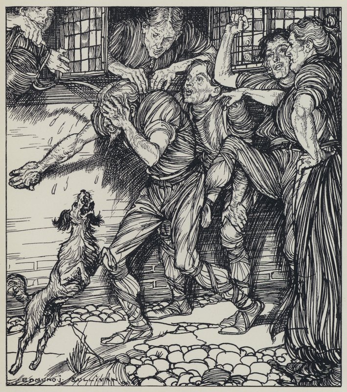 Tennyson, Illustration til A Dream of Fair Women and Other Poems af Edmund Joseph after Sullivan