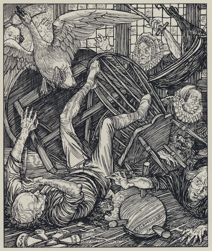 Tennyson, Illustration til A Dream of Fair Women and Other Poems af Edmund Joseph after Sullivan