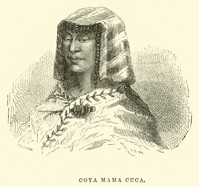 Coya Mama Cuca af Edouard Riou