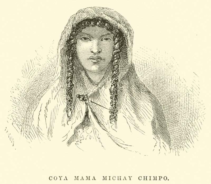 Coya Mama Michay Chimpo af Edouard Riou