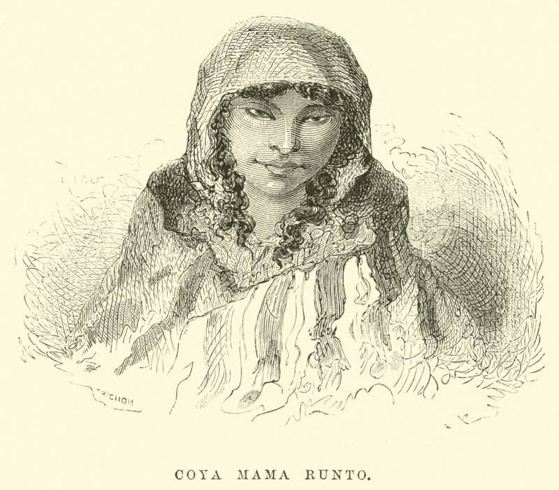Coya Mama Runto af Edouard Riou