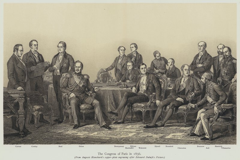Paris-kongressen af Edouard Louis Dubufe
