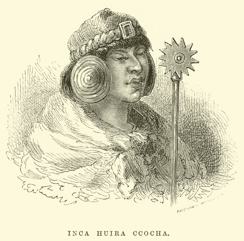 Inca Huira Ccocha af Edouard Riou