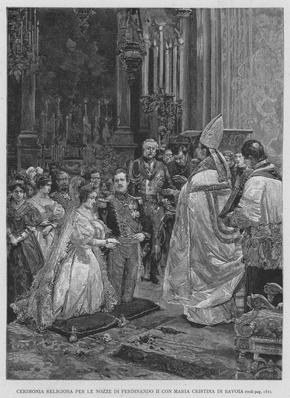 Religiøs ceremoni til Ferdinand II