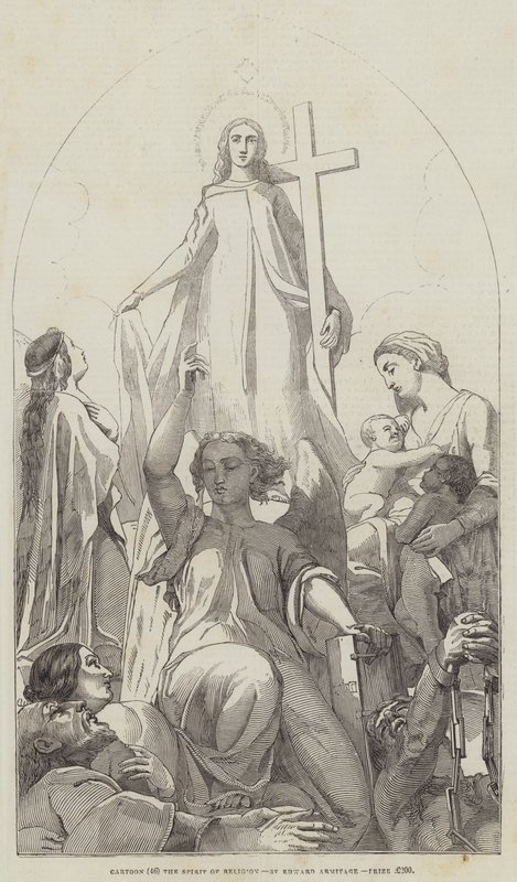 Tegnefilm, Religionens ånd af Edward A. Armitage