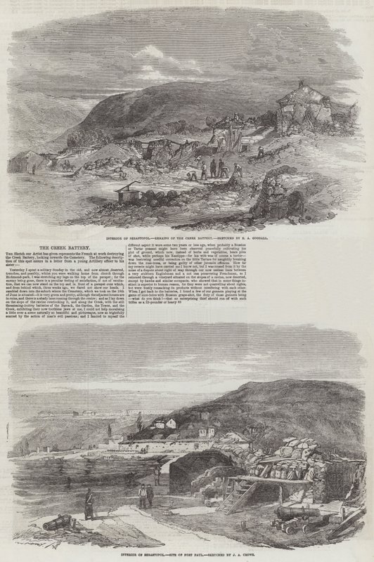 Creek-batteriet af Edward Angelo Goodall