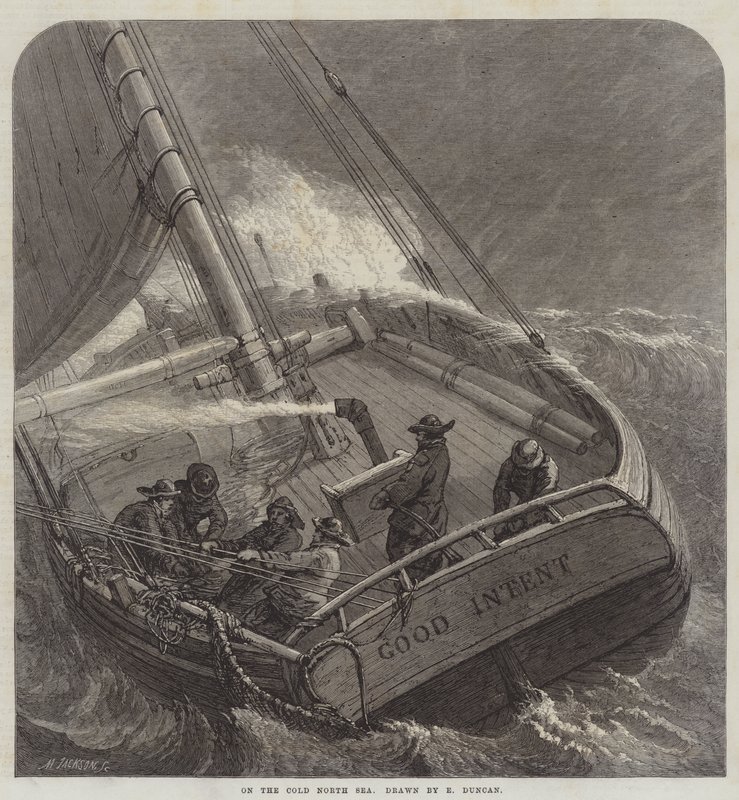 På det kolde vesterhav af Edward Duncan