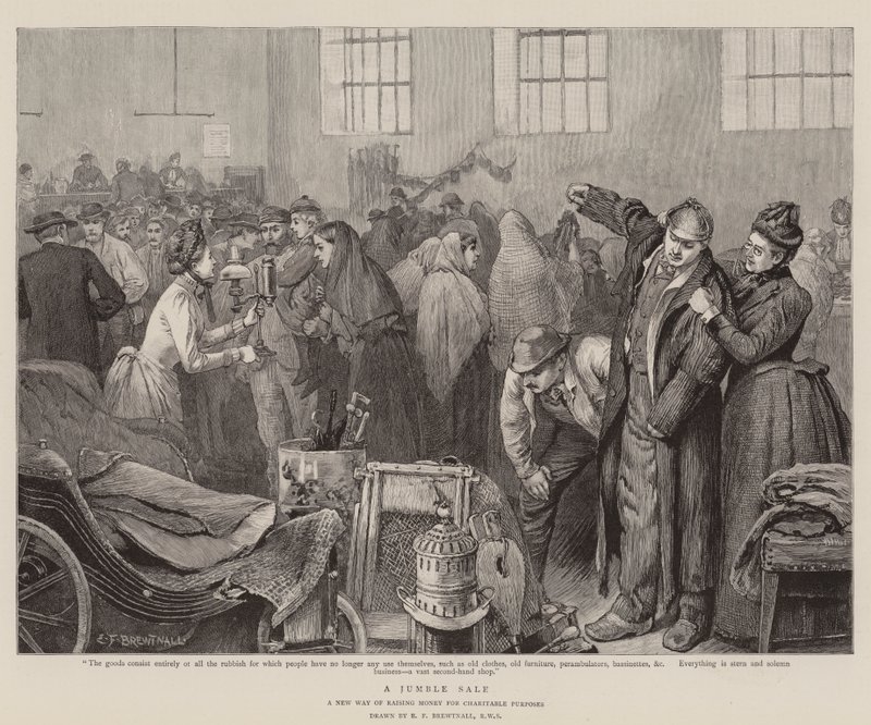 Et virvar udsalg af Edward Frederick Brewtnall