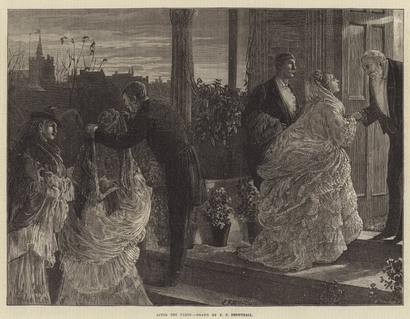 Efter festen af Edward Frederick Brewtnall
