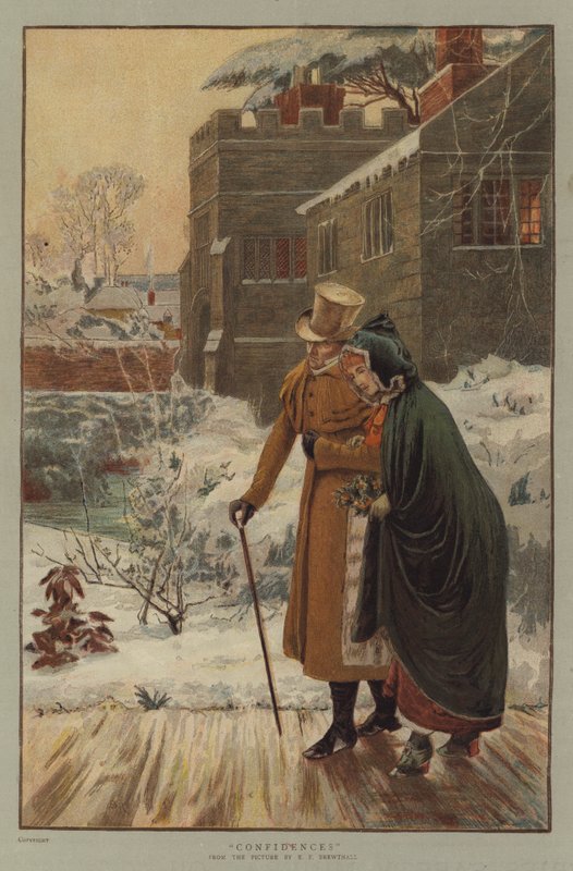 Tillid (chromolitho) af Edward Frederick Brewtnall