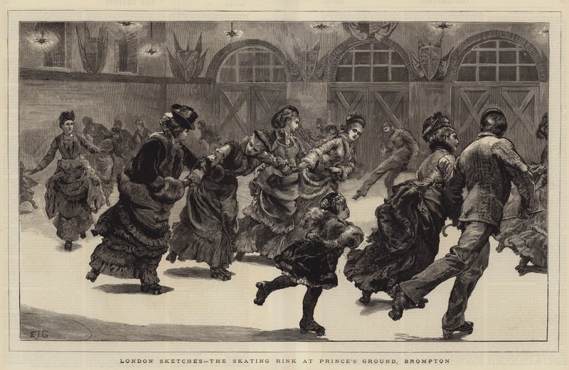 London Sketches, skøjtebanen på Prince