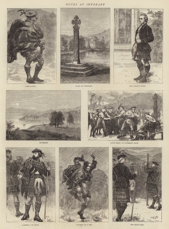 Noter hos Inverary af Edward John Gregory