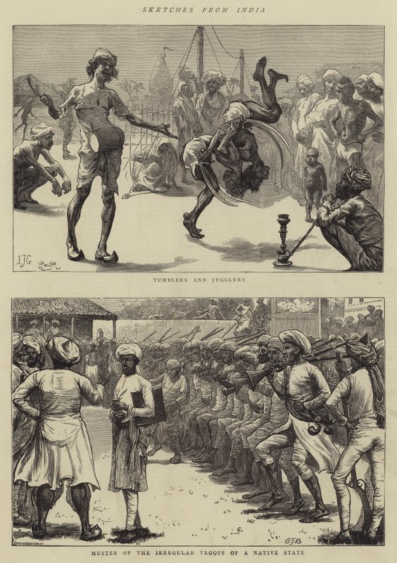 Skitser fra Indien af Edward John Gregory