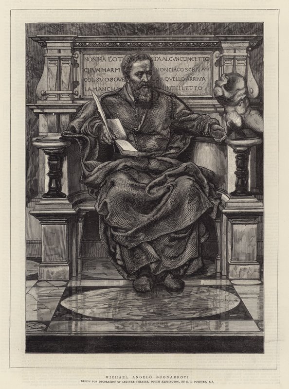 Michael Angelo Buonarroti af Edward John Poynter