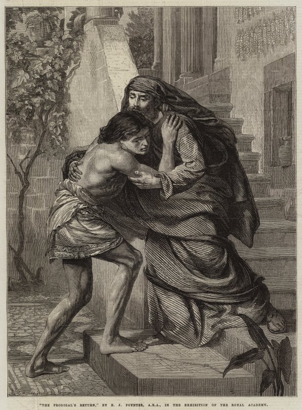 Den fortabte mands tilbagevenden af Edward John Poynter