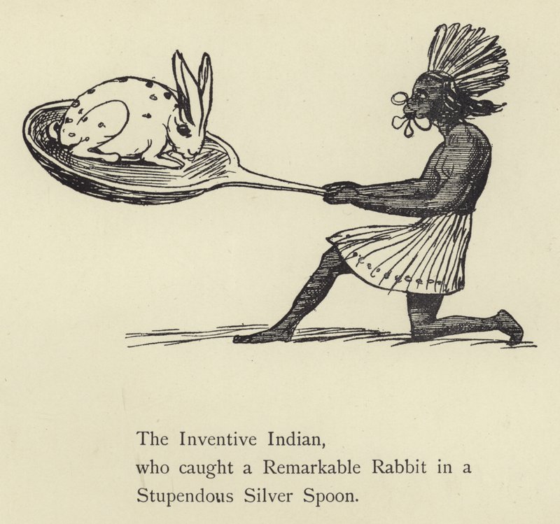 Den opfindsomme indianer af Edward Lear