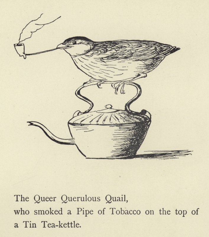 Den Queer Querulous Quail af Edward Lear
