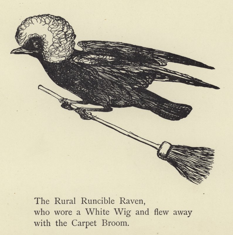 Den landlige Runcible Ravn af Edward Lear