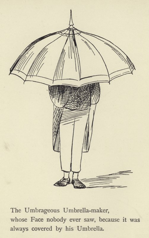 The Umbrageous Paraply-maker af Edward Lear