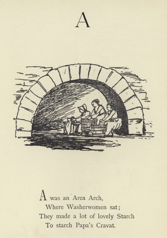 Bogstavet A af Edward Lear