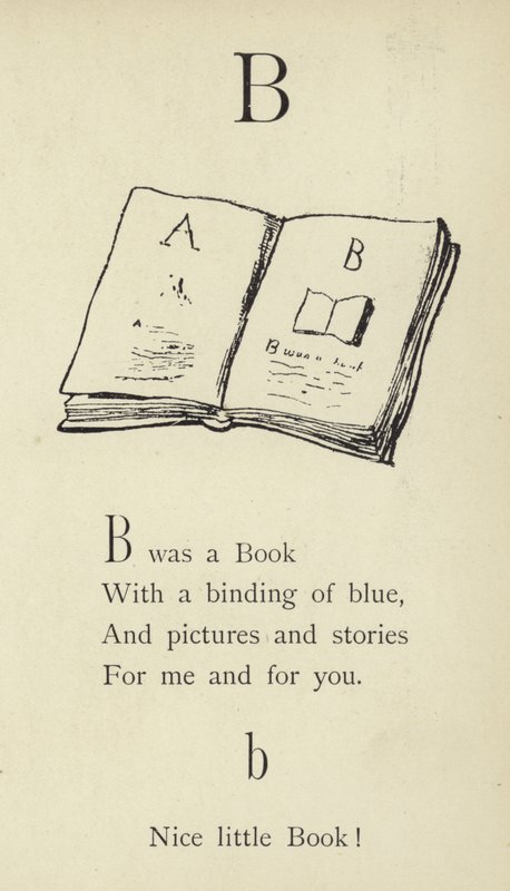 Bogstavet B af Edward Lear