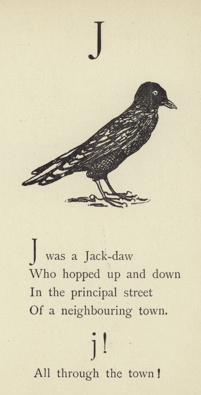 Bogstavet J af Edward Lear