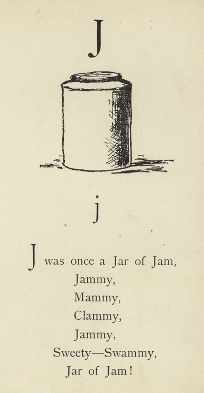 Bogstavet J af Edward Lear