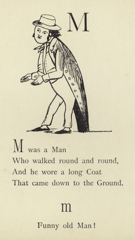 Bogstavet M af Edward Lear