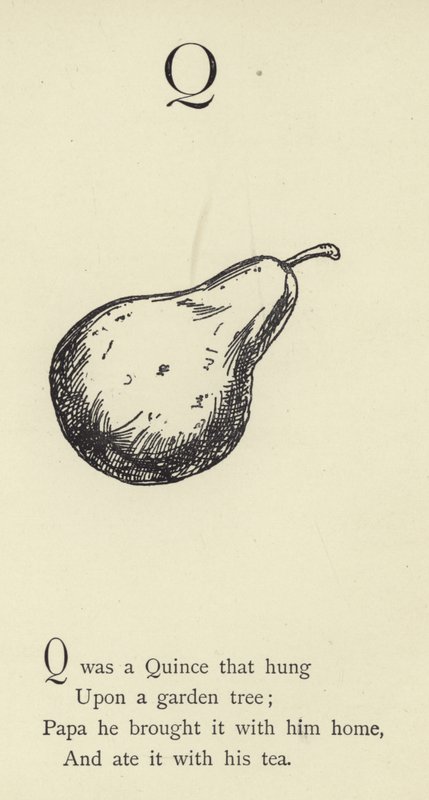 Bogstavet Q af Edward Lear