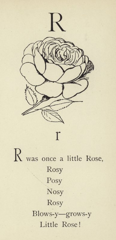 Bogstavet R af Edward Lear