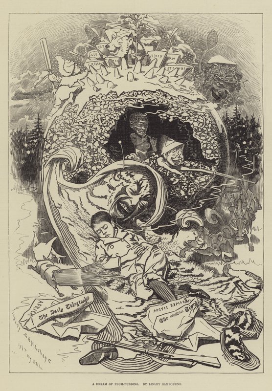 En drøm om blommebudding af Edward Linley Sambourne