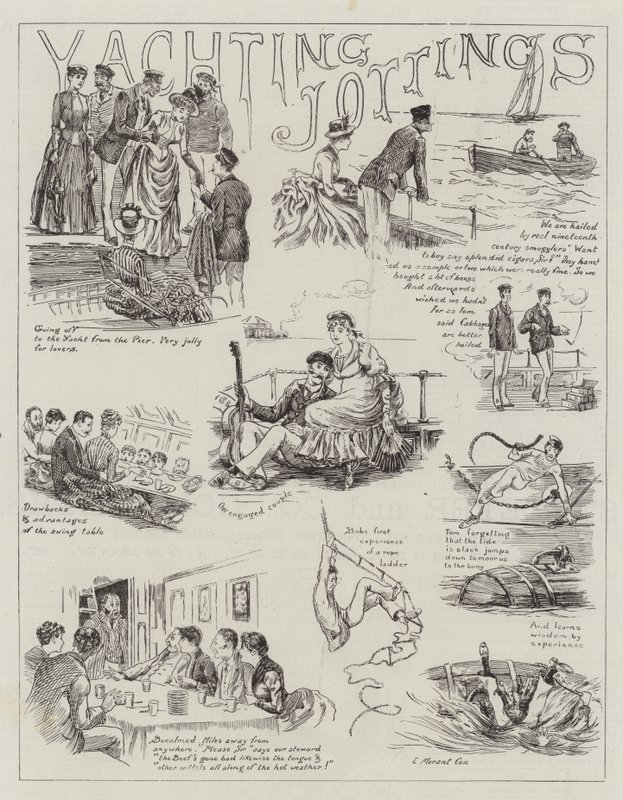 Yachting Jottings af Edward Morant Cox