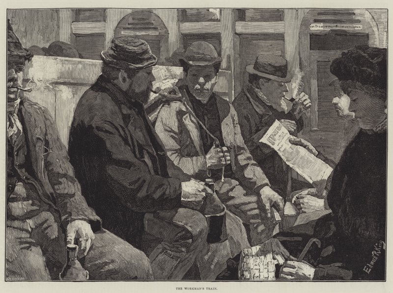 Arbejdernes tog af Edward R. King