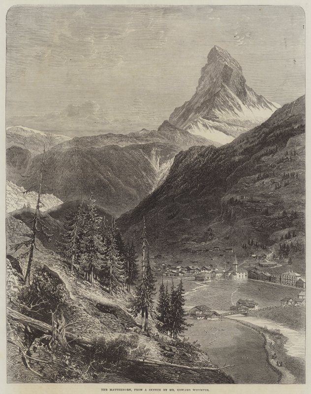 Matterhorn af Edward Whymper