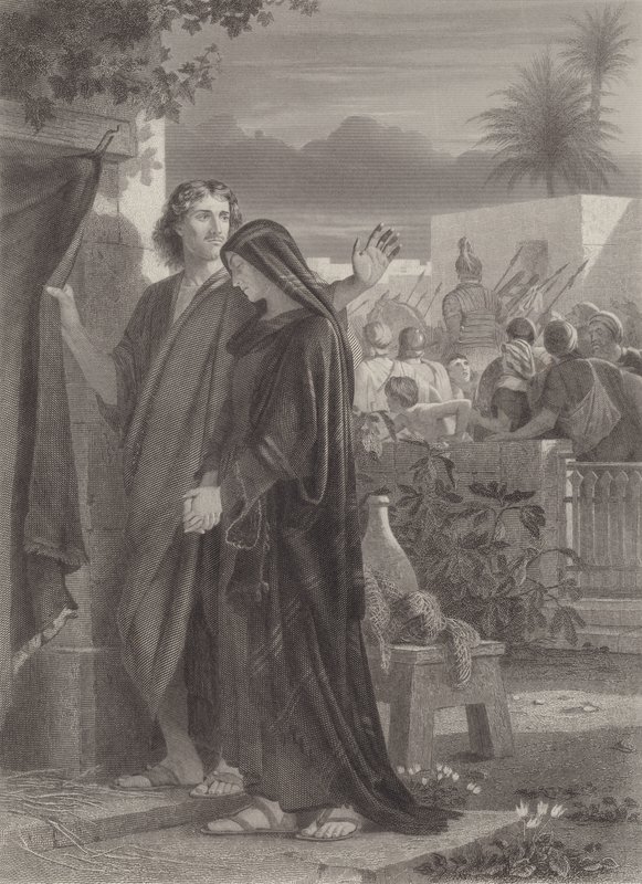 Johannes og Jesu mor af Edward A. Armitage