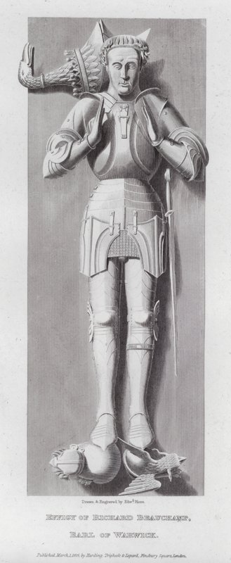 Billede af Richard Beauchamp, Earl of Warwick (gravering) af Edward Blore