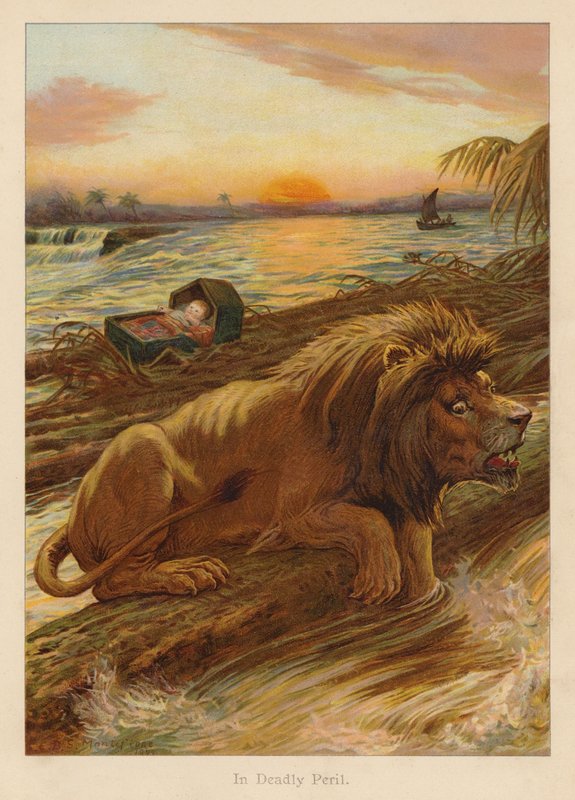 In Deadly Peril (farvelitografi) af Edward Brice Montefiore