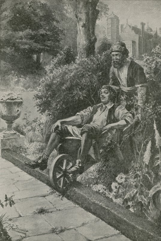 Peter den Store tager en lille tur (litografi) af Edward Frederick Skinner