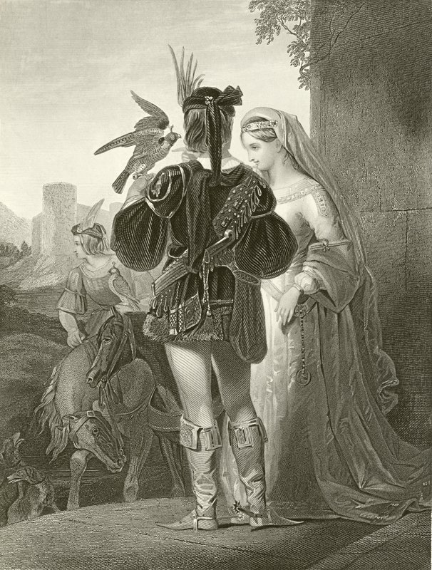Glade dage af Edward Henry Corbould