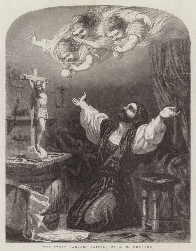 Elfenbensskæreren af Edward Henry Wehnert