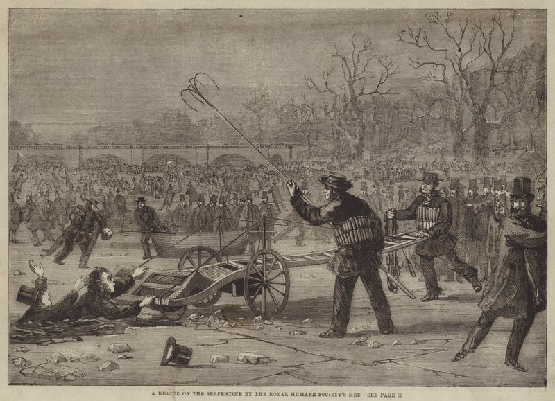 A Rescue on the Serpentine af Royal Humane Societies Men af Edward Hull