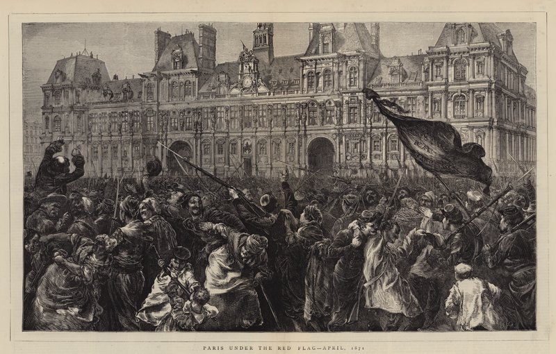 Paris under det røde flag, april 1871 af Edward John Gregory