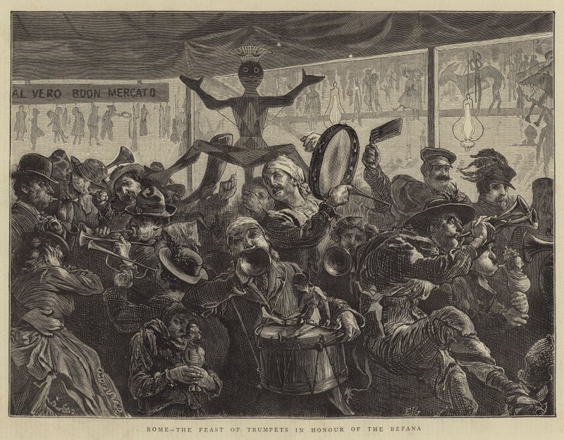 Rom, Trompetfesten til ære for Befana af Edward John Gregory