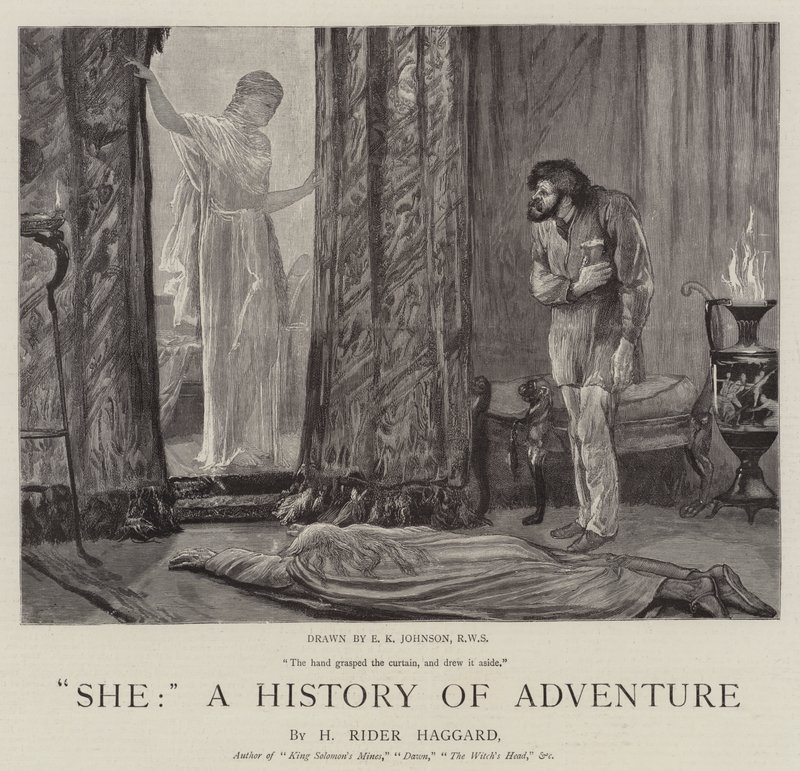 Hun, en eventyrhistorie af Edward Killingworth Johnson