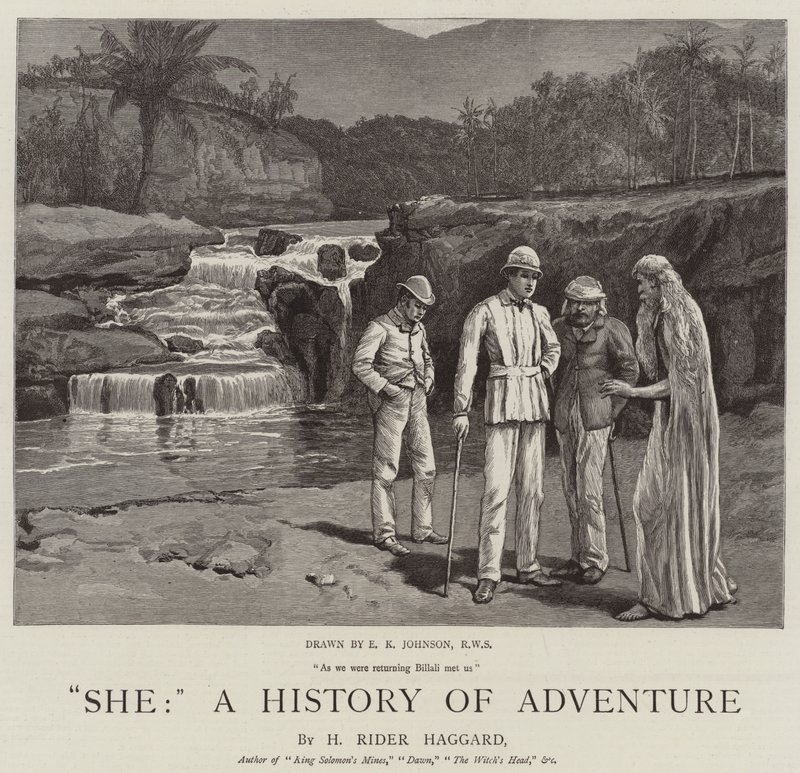 Hun, en eventyrhistorie af Edward Killingworth Johnson