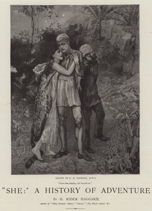 Hun, en historie om eventyr af Edward Killingworth Johnson