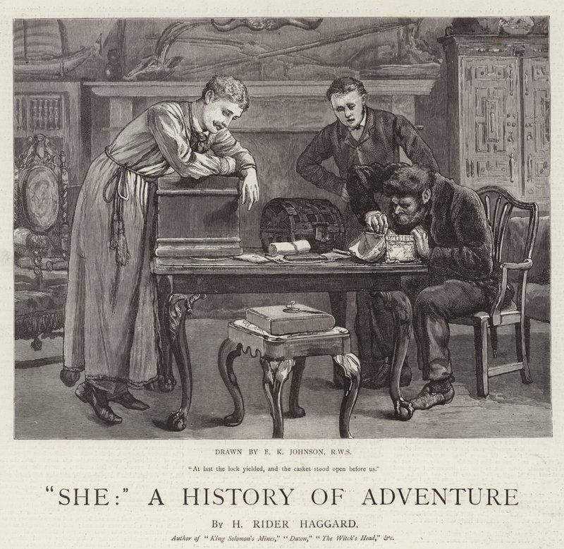 Hun, en eventyrhistorie af Edward Killingworth Johnson